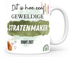 Mok bedrukken met beroep Stratenmaker
