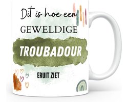 Mok bedrukken met beroep Troubadour