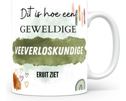 Mok bedrukken met beroep Veeverloskundige