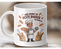 Mok Beste Bakker Ter Wereld, grappig bakkerij cadeau, Bak koffie mok, keuken decor, bakkerij benodigdheden, Chef koffie mok