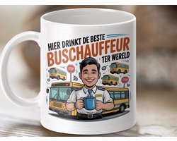 Mok Beste Buschauffeur Ter Wereld, Cadeau Voor Buschauffeur, Grappige Buschauffeur Mok, Humor Mok, Koffiemok, Cadeau Idee