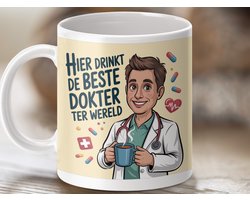 Mok, Beste Dokter ter Wereld Mok, Arts Cadeau, Dokter Waardering, Bedankt Cadeau, Grappige Dokter Mok, Koffiemok, Cadeau voor Arts Assistent