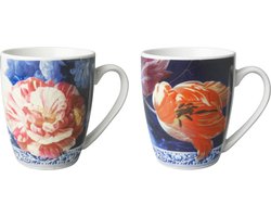 Mok Bloemen set van 2 klein