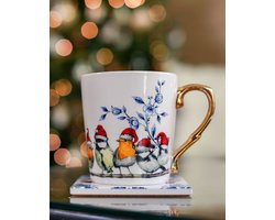 Mok Bosvogels Kerst -
