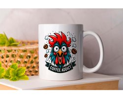 Mok Coffee Addict - Sarcasm - Funny - SarcasmHumor - SarcasmLife - Sarcastic - Sarcasme - Sarcastisch - SarcasmeHumor