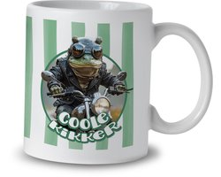 Mok – Coole kikker – Keramiek – 325 ml – Cadeau