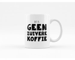 Mok geen zuivere koffie - kadotip
