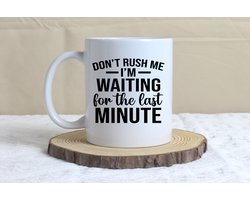 Mok | Grappige mok met tekst | Keramiek | 330 ml | Met de hand bedrukt | Humor