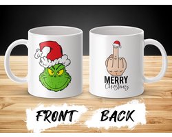 Mok Grinch Kerst, Merry Christmas, Grinch Mok, Kerstcadeau, Grappige Mok, Feestdagen Mok, Kerstversiering, Koffiemok