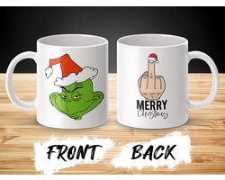 Mok Grinch Merry Christmas kerst mok, grappige mok, kerstcadeau mok, nieuwigheid mok, koffie mok