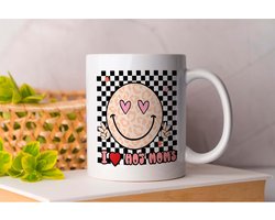 Mok I Love Hot Moms - MomLife - gift - cadeau - Motherhood - MommyAndMe - MommyMagic - MoederLeven - MoederZijn - MamaMomenten - MamaEnIk