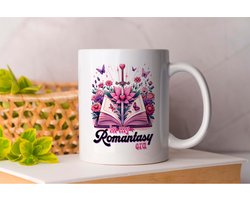 Mok In my romantasy era - BookLovers - Gift - Cadeau - Readers - Bookworms - Bookish - Boekenliefhebbers - Lezers - Boekenwormen - Boekverslaafd