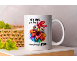 Mok its fine - SarcasticLaughs - SassySarcasm - HumorMeNot - Funny - SarcastischeGrapjes - GeestigeGrapjes - HumorMetEenKnipoog