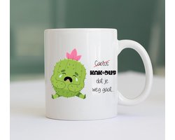 Mok Kak-Dus Dat Je Weg Gaat - Afscheid Collega Cadeau - Afscheidcadeau Collega - Stagiaire Cadeau - Bedankt Cadeautje - Mok Collega - Afscheid Werk