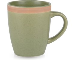 Mok Keramiek Groen ARTHENA GREEN 380 ml - Koffiemok - Theebeker - Koffie - Beker