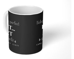 Mok - Koffiemok - Art - Studenten - Quotes - Onderwijs - Leren - Mokken - 350 ML - Beker - Koffiemokken - Theemok