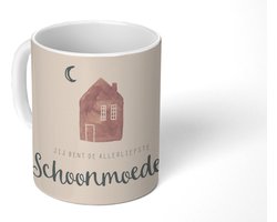 Mok - Koffiemok - Jij bent de allerliefste schoonmoeder - Quotes - Schoonmoeder - Spreuken - Mokken - 350 ML - Beker - Koffiemokken - Theemok - Mok met tekst