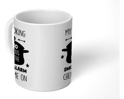 Mok - Koffiemok - Tekst - Pan - Koken - Fabulous Cooking - Keuken - Kok - Spreuken - Mokken - 350 ML - Beker - Koffiemokken - Theemok - Mok met tekst - Vaderdag cadeau - Geschenk - Cadeautje voor hem - Tip - Mannen