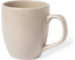 Mok - Koffiemok - Theemok - Koffiemokken met oor - Servies - Keramiek - 470 ml - Naturel