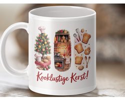 Mok Kooklustige Kerst Kerstmis Mok, Kerstcadeau, Kerstbakken, Kerst koken, Kerstmis Decor, Geschenk mok