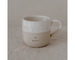 Mok Mama - Cappucino - Tas - Mama - Aardewerk - Handgemaakt - Servies - Decoratie - Geschenk - Cadeau - Koffie - Thee - Origineel Cadeau - Uniek