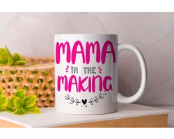 Mok Mama in The Making - Baby - Baby Op Komst - Baby In Progress - Baby On Board - Pregnant - Coming Sonn - Love - Gift