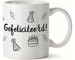 Mok met gefeliciteerd