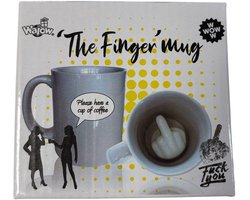 Mok Middelvinger Wit