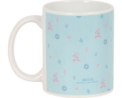 Mok Moos Garden Keramisch Turkoois 350 ml
