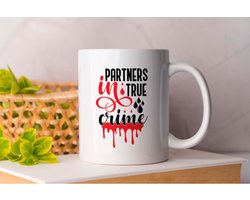 Mok Partners in True Crime - TrueCrime - gift - cadeua - CrimeStories - ColdCase - MurderMystery - Misdaadverhalen - Moordmysterie - Onderzoek - CrimineleGeesten