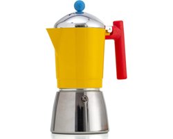 Moka Express Koffiezetapparaat voor 6 Koppen - Geschikt voor Gas & Inductie