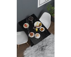 Moka Park - Bureau - Kantoortafel - Studie tafel - Eettafel - Keukentafel - Opklapbaar Tafel - Praktisch Tafel - Rechthoek Tafel - Zwart