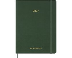 Moleskine 15 Maanden Agenda - 2027 - Essential Planner - Wekelijks - Verticaal - XXL - Mirthe Groen