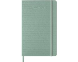 Moleskine 18 Maanden Agenda - 2026/27 - Wekelijks - Large - Harde Kaft - Sage Groen
