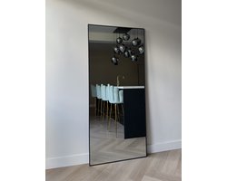 Mølin Mirrors - Grote Passpiegel - Staand - 180x80 - Zwart