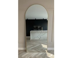 Mølin Mirrors - Passpiegel - Staande wandspiegel - 180x80 - Goud