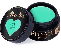 Molly Nails - ProArt Paste - Mint - HEMA/Di-HEMA Vrij - 5g