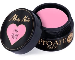 Molly Nails ProArt Paste - Nagel Decoratie Pasta - Light Pink - HEMA/Di-HEMA Vrij