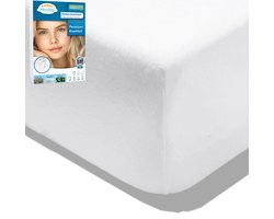 Molton Hoeslaken - 180x200 - Hoogwaardige Matrasbescherming & Comfort | LitaLente - Rondom Elastiek - Matras Beschermer Molton/Matrasbeschermer - Zacht & Vormvast – Premium Katoenmixn - hoekhoogte van 30 cm - perfecte pasvorm