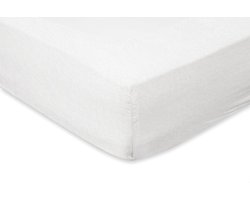 Molton Hoeslaken Matrasbeschermer 100% Katoen - 140x200cm - Matrashoes - 210 gr/m2 geruwd katoen