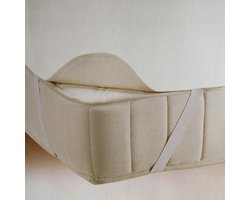 Molton Matrasbeschermer Waterdicht Plateau (B-keuze) - 160x200 cm