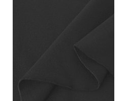 Molton Stof Zwart voor Podium en Decoratie - 300 cm Breed en Brandwerend