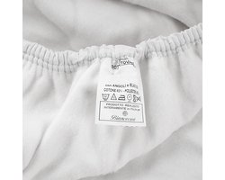 Molton Tafelbeschermer Rond - Katoen, 470 g/m² - Geschikt voor Tafels 110-130 cm