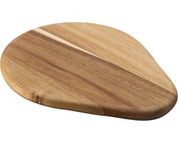 Moments by Point-Virgule serveerplank medium - acaciahout - 25x20x1.5cm