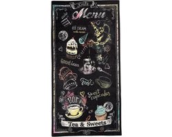 MOMO Rugs - Loper - Tea & Sweets - 60x190 cm - vloerkleed - laagpolig tapijt - Design, Modern - Kitchen Masters - Keukenloper - Meerkleurig