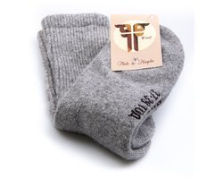 Mongolian Made Wollen Sokken van Schapenwol – Warme, Zachte & Ademende Heren- en Dames Sokken – Maat 37-48