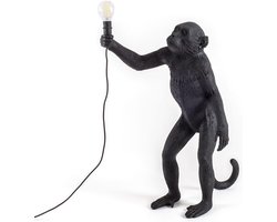 Monkey lamp - Staand / zwart / voor binnen en buiten