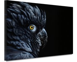 Monochromatisch schilderij - Modern wanddecoratie - Muurdecoratie Slaapkamer - Wanddecoratie industrieel - Schilderijen op canvas - Slaapkamer decoratie canvas 70x50 cm