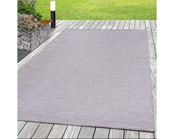 Monochroom Outdoor Tapijt 120 x 170 cm - Vloerkleed voor Keuken, Balkon, Terras en Tuin