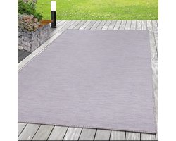 Monochroom Outdoor Tapijt 120 x 170 cm - Vloerkleed voor Keuken, Balkon, Terras en Tuin